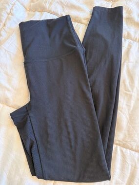 all in motion Black Ribbed Leggings